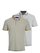 Jjepaulos Polo Ss 2Pk Mp Noos Beige Jack & J S
