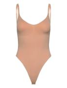 Smls Hl String Body Beige Hunkemöller