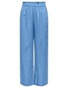 Onltokyo Hw Linen Blend Pant Pnt Noos Blue ONLY