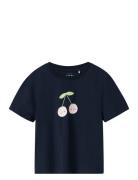 Nmfvilinse Ss Nreg Short Top Navy Name It