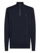 Essential Terry 1/4 Zip Navy Tommy Hilfiger