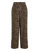 Viliopana Lio Hw Wide Pants Brown Vila
