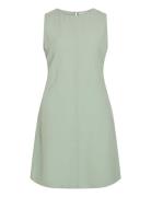 Viprisilla O-Neck S/L Short Dress Green Vila