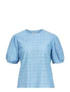 Objlaila S/S Re Top Noos Blue Object