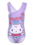 Swimsuit Purple Gabby's Dollhouse