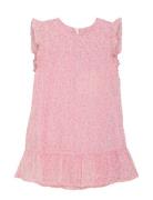 Dress Lurex Stripe Pink Creamie