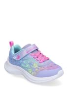 Girls Jumpsters 2.0 Butterfly Flush Blue Skechers