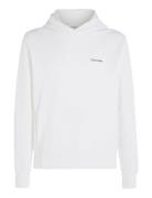 Micro Logo Repreve Hoodie White Calvin Klein