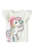 Nmfmika Mlp Ss Top Cplg White Name It