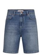Loose-Fit Denim Shorts Blue Revolution