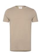 Stretch Slim Fit T-Shirt Beige Calvin Klein