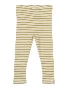 Legging Modal Striped Khaki Petit Piao