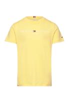U Corp Logo Ess Tee Ss Yellow Tommy Hilfiger