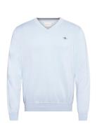 Classic Cotton V-Neck Blue GANT