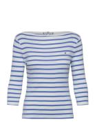 Slim Cody Boat-Nk 3/4Slv Blue Tommy Hilfiger