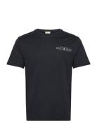 Printed Graphic Ss T-Shirt Black GANT