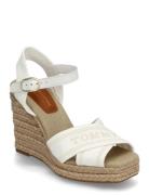 Tommy Hilfiger Espad High Wedge White Tommy Hilfiger