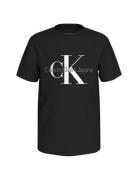 Ck Monogram Ss T-Shirt Black Calvin Klein