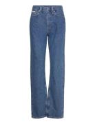 High Rise Straight Blue Calvin Klein Jeans