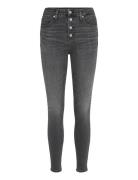 High Rise Super Skinny Ankle Black Calvin Klein Jeans