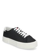 Tjw Flatform Canvas Sneaker Black Tommy Hilfiger