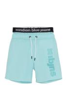 Beachshorts Fancy Waistband Blue Indian Blue Jeans