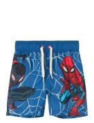 Nmmmave Spider Long Swimshorts Mar Blue Name It