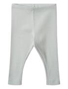 Rib Leggings Maddy Blue Wheat