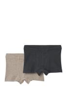 2 Boxer Shorts Louis Black Wheat