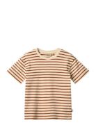 T-Shirt S/S Fabian Brown Wheat