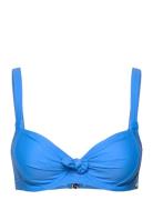 Capri Unique Bikini Wire Bra Blue Abecita