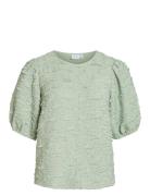 Visophia O-Neck 2/4 Top/Dc Green Vila