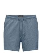 Onsted Life Solid Seersucker Swim Noos Blue ONLY & SONS