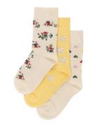 Minipop® Season Bamboo Socks 3 Pcs Cream Minipop
