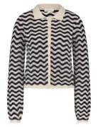 Caro Crochet Cardigan Long Sleeve Beige Fabienne Chapot