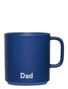 Favourite Cup With Handle Navy Design Letters