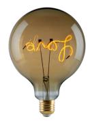 E3 Led Vintage 920 "Love" Base Up Golden Dimmable Gold E3light