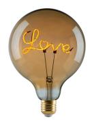 E3 Led Vintage 920 "Love" Base Down Golden Dimmable Gold E3light