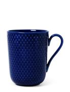 Rhombe Color Krus Med Hank 33 Cl Blue Lyngby Porcelæn
