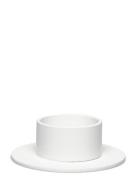 Candleholder -The Circle White Kunstindustrien