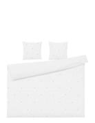 Daisy Påslakanset 220X220 Cm Vit/Ljusblå Se White Juna