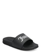 Carmen Collegiate Pu Slider Black Juicy Couture