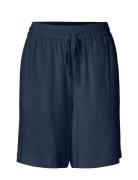 Slfviva Mw Sun Shorts Noos Navy Selected Femme