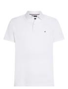 Linen Pique Reg Polo White Tommy Hilfiger