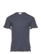 Pointella Trixina Tee Navy Mads Nørgaard