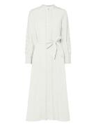 Yasyamina Ls Long Shirt Dress S. White YAS