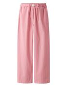 Nlfhelles Poplin Wide Pant Pink LMTD