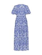Yasgreena Ss Ankle Dress S. Blue YAS