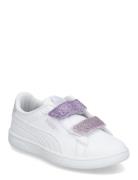Puma Smash 3.0 L Glitter Velcro V Ps White PUMA