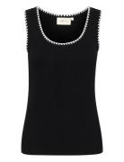 Crribba Top Black Cream